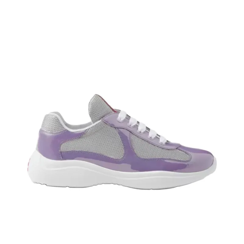 PRADA America's Cup Low-Top Casual Shoes Women's Purple-1