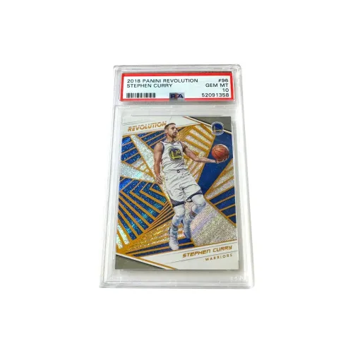 PANINI Stephen Curry Warriors 2018 Revolution Refringence Player Card PSA10 Full Score Graded Cards 1 Pc