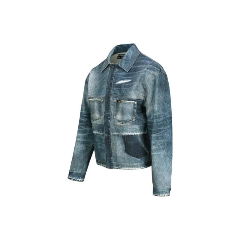 ANDERSSON BELL SS25 Denim Jacket Men's Blue-2