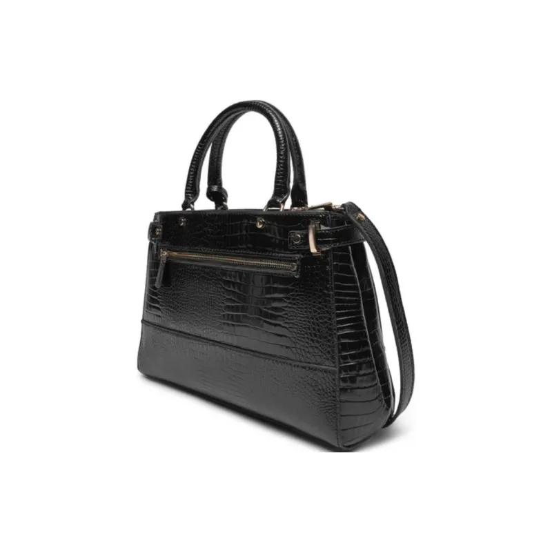 GUESS Artificial Leather Handbag Tubas Unisex Black-1