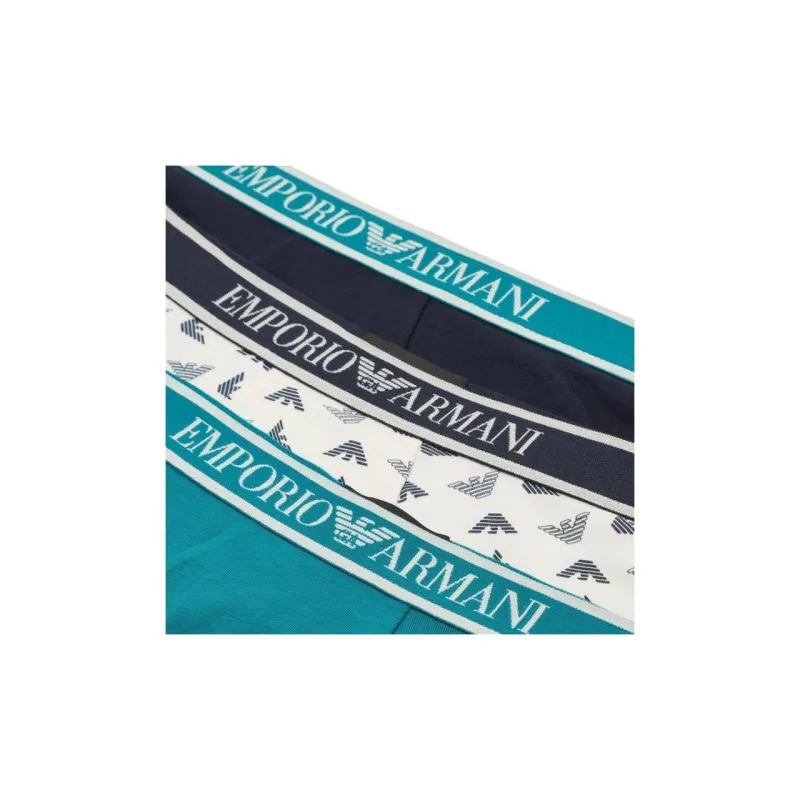 EMPORIO ARMANI Three pack Of Boxer Briefs With Core Logo Waistband-1