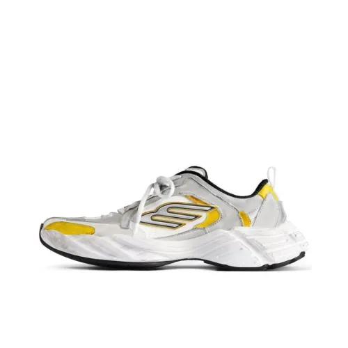 Balenciaga Monday Low Top Casual Shoes Men's Yellow