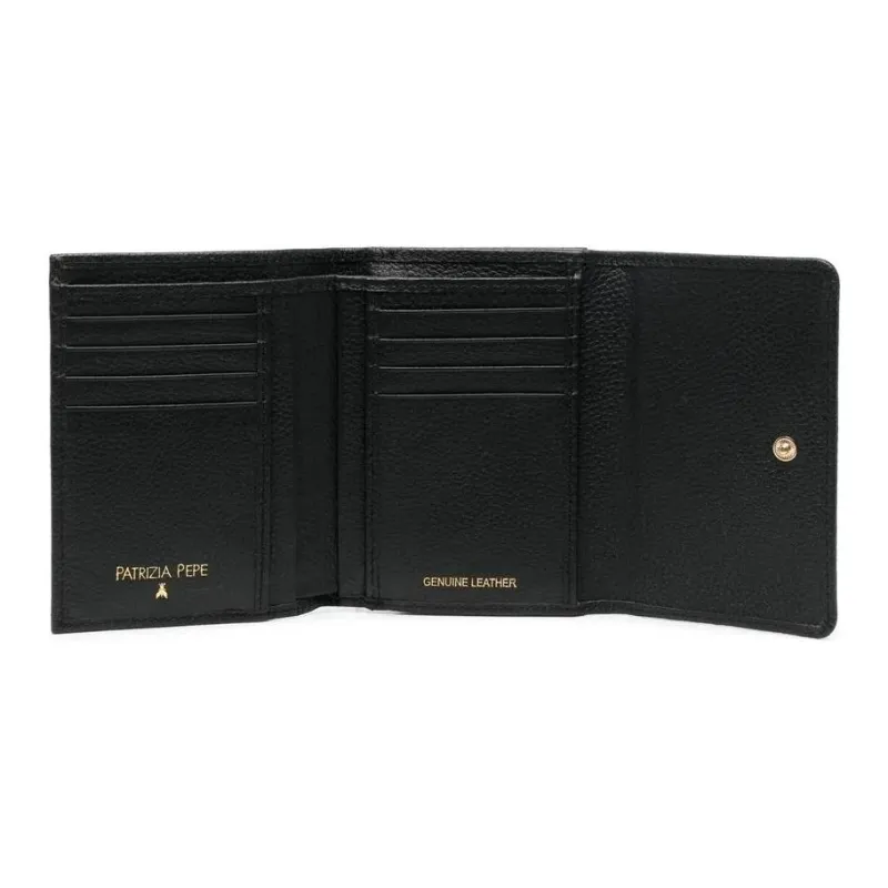 Patrizia Pepe Grained leather Logo print Purse-2