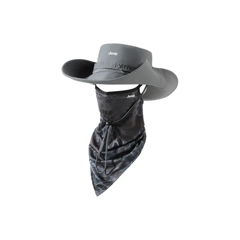 Jeep Breathable Hats & Caps Men's-5