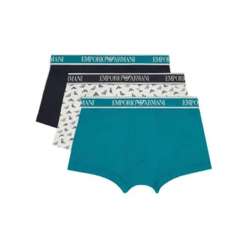 EMPORIO ARMANI Three pack Of Boxer Briefs With Core Logo Waistband
