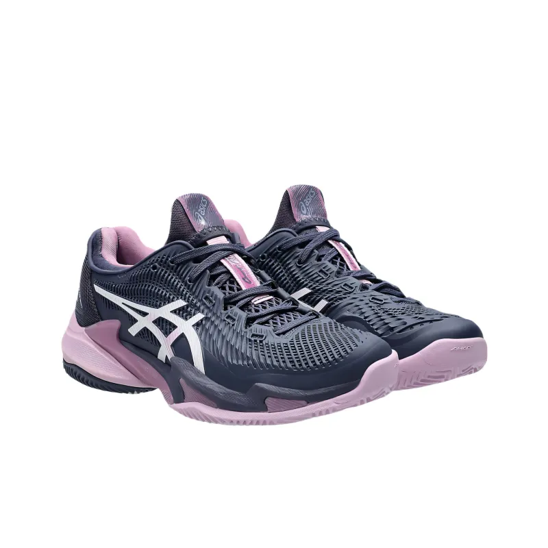 Asics Court Ff 3 Clay Indigo Fog White Women's-2