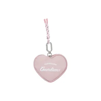 MLB Cleveland Indians Team Cotton Coin Purse Small Size Women's Pink