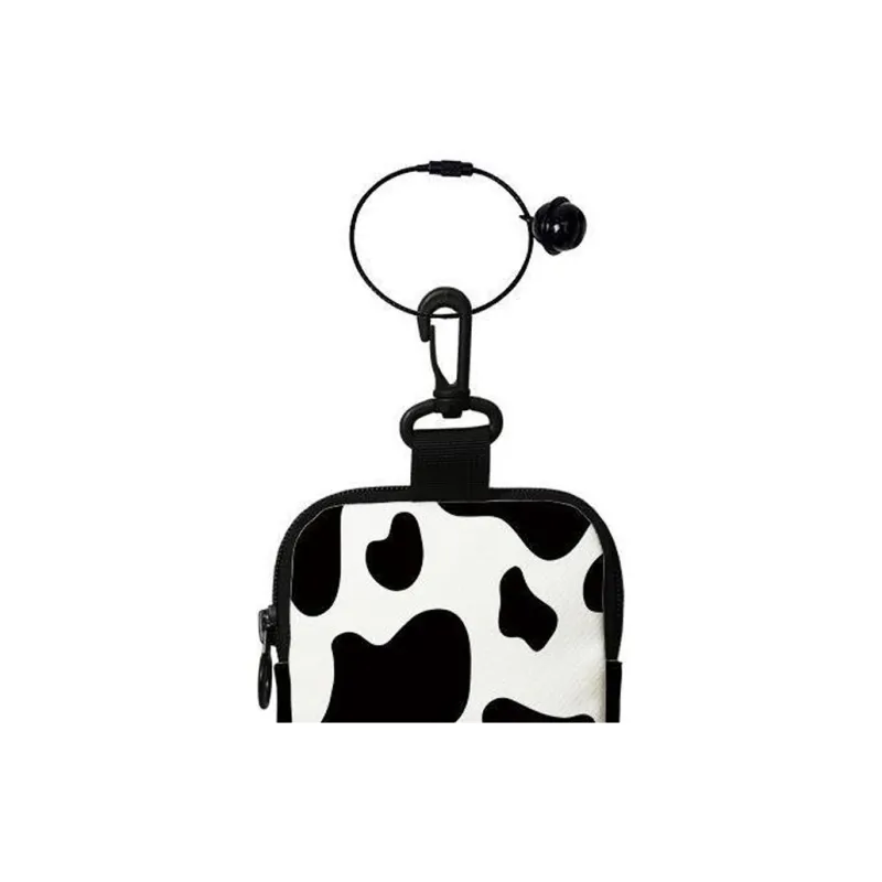 NEARAY Fabric Card Holder, Wallet Women's Black & White-4