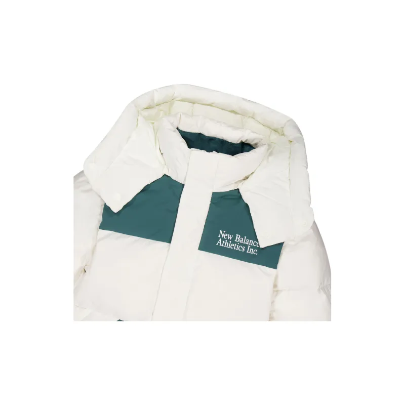 New Balance Light & City Pack Down Jacket Men's Ivory White-3