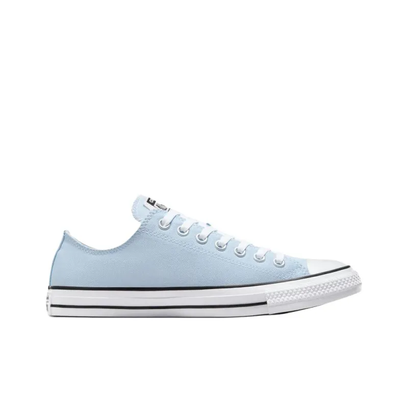 Converse Chuck Taylor All Star Anti-Slip Wear-Resistant Low-Top Canvas Shoes Unisex Blue-1