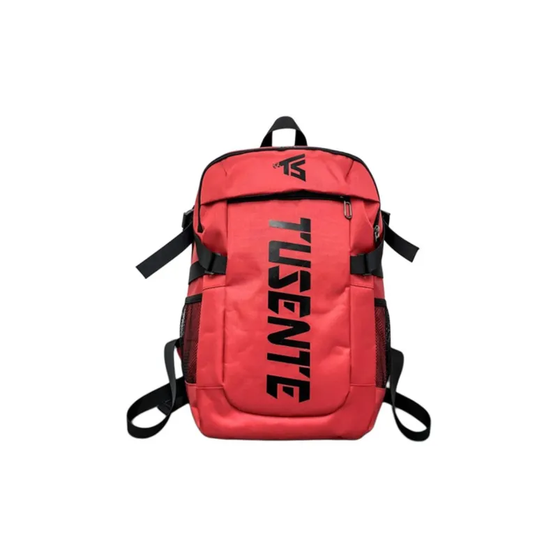 Tong Tong Rabbit Oxford Backpack Regular Unisex Black/Red/Dark Gray/Light Gray-4
