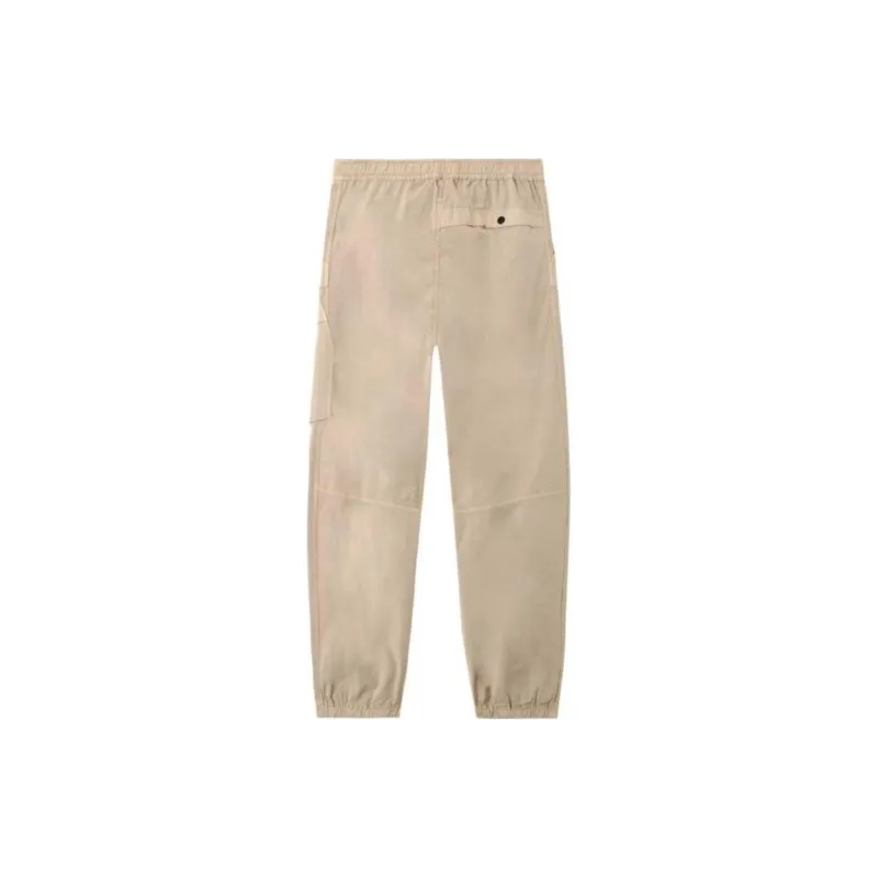 STONE ISLAND Logo Patch Tapered-Leg Trousers-1