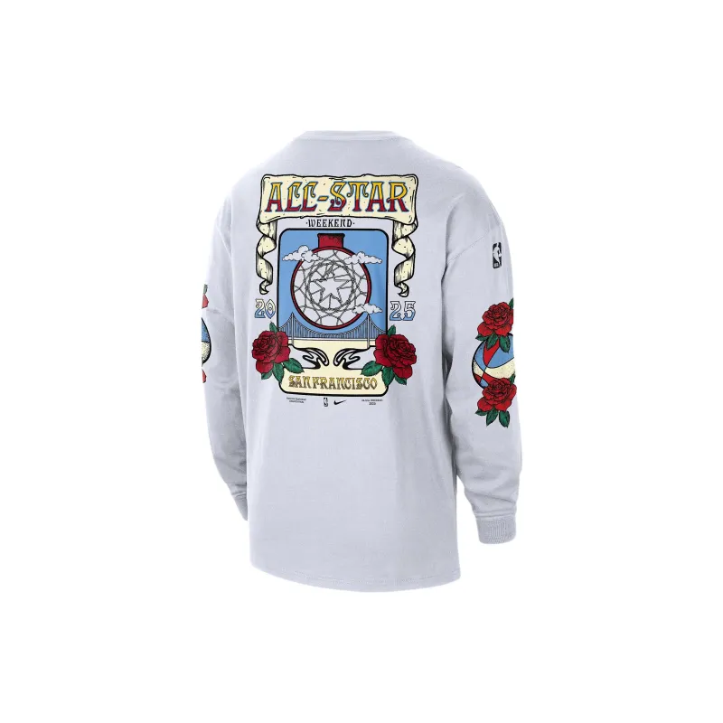 Nike 2025 All-Star Weekend Men's Nike Nba Long-Sleeve Max90 T-Shirt-1