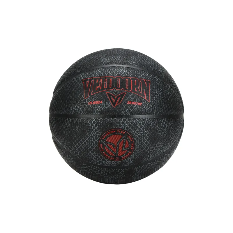 VEIDOORN Year Of The Snake Collection, Black Scale PU Basketball Black Size 7 Ball Street Training Competition Unisex-6