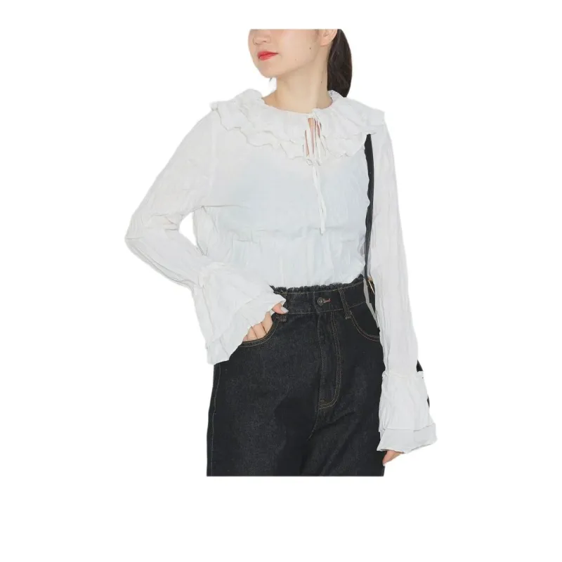 Beams Shirts Women's Ecru-1