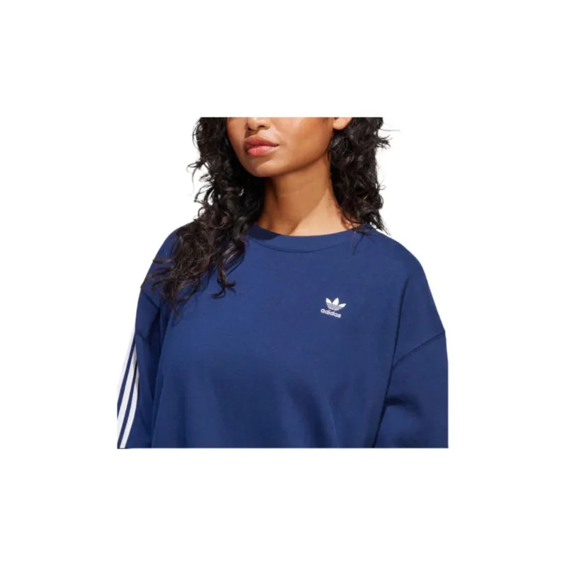 Adidas Originals FW24 Sweatshirt Women's Dark Indigo-3