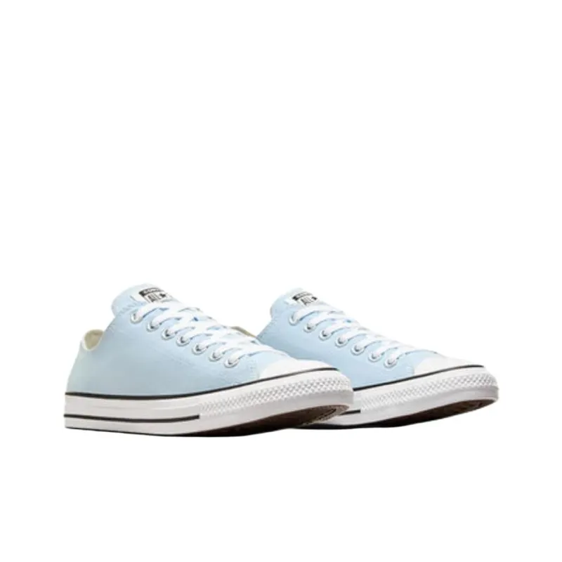 Converse Chuck Taylor All Star Anti-Slip Wear-Resistant Low-Top Canvas Shoes Unisex Blue-2