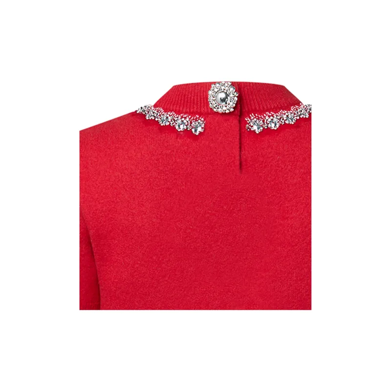LOUIS VUITTON Jewel Button Knit Top-4