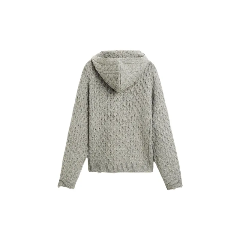 ZARA Sweater Men's Brown/Dark Taupe-1
