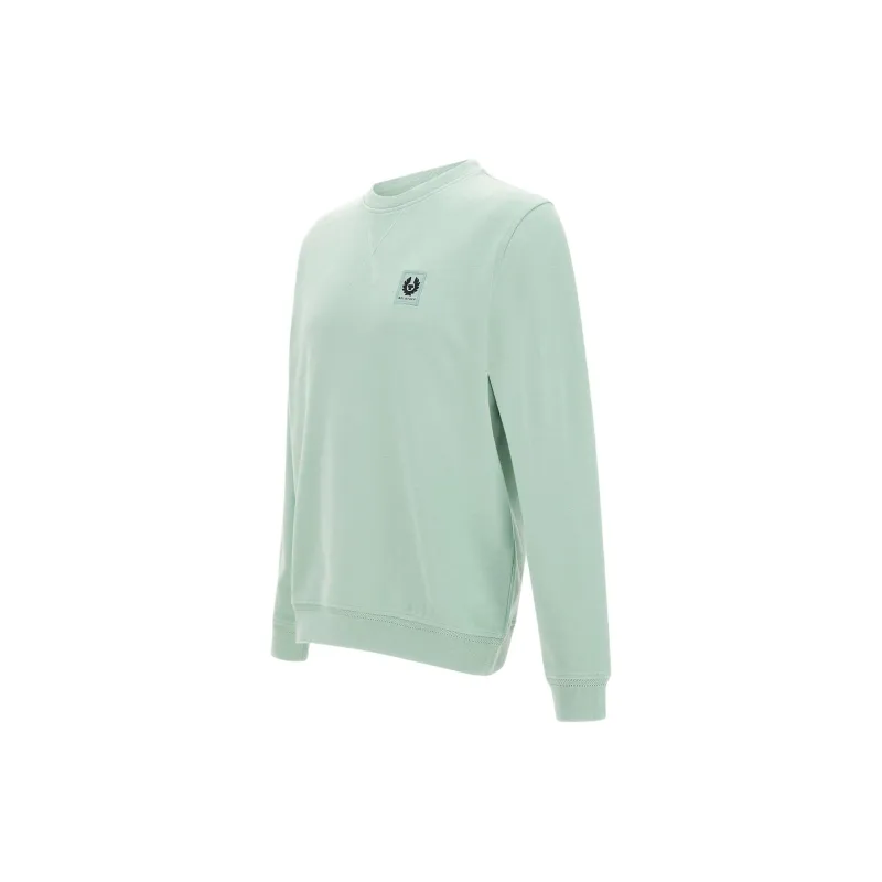 Belstaff Logo patch Cotton Sweatshirt-2