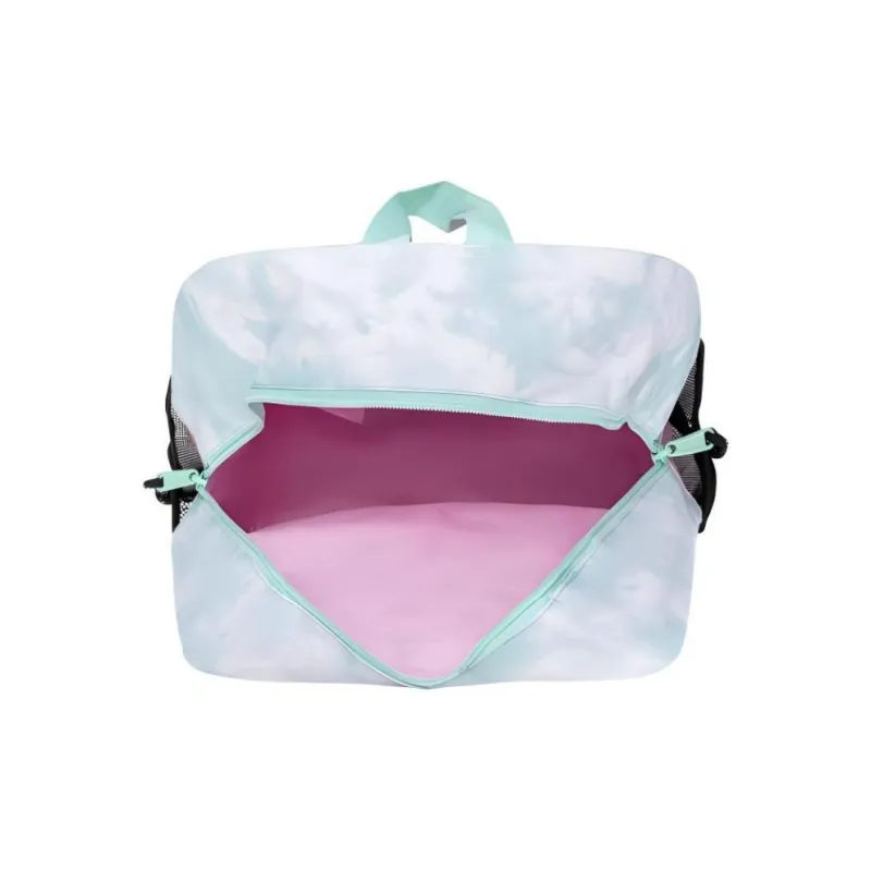 Champion Polyester Backpack Regular Women's Blue Pink-3