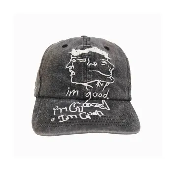 Rolling Stone Cotton Baseball Caps Unisex Gray