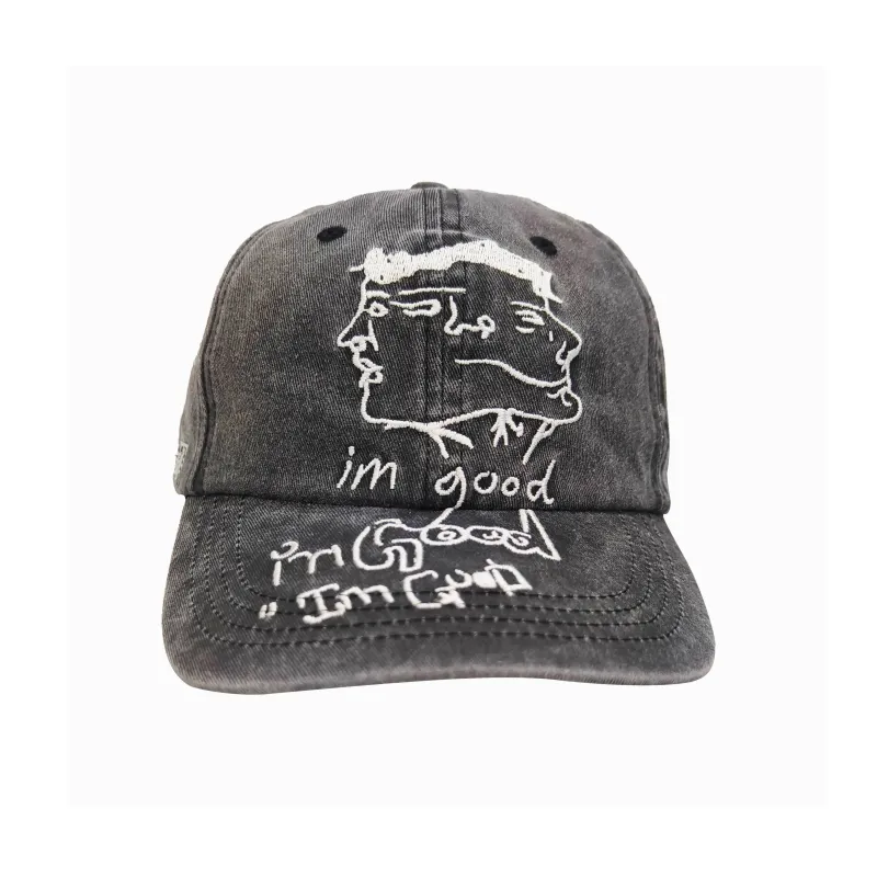Rolling Stone Cotton Baseball Caps Unisex Gray-0