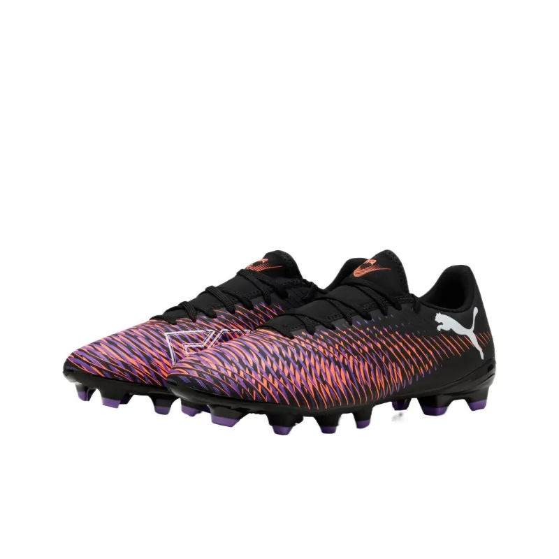 PUMA FUTURE 8 AG Short Rubber Studs FG Long Rubber Studs Slip Resistant Soccer Shoes Unisex Black-2