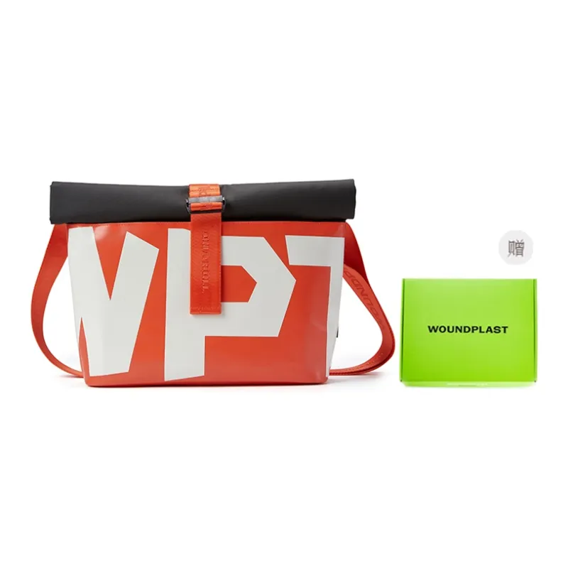 WPT PVC Messenger Bag Commute Shoulder Bag Crossbody Bag Large Size Unisex Black-15