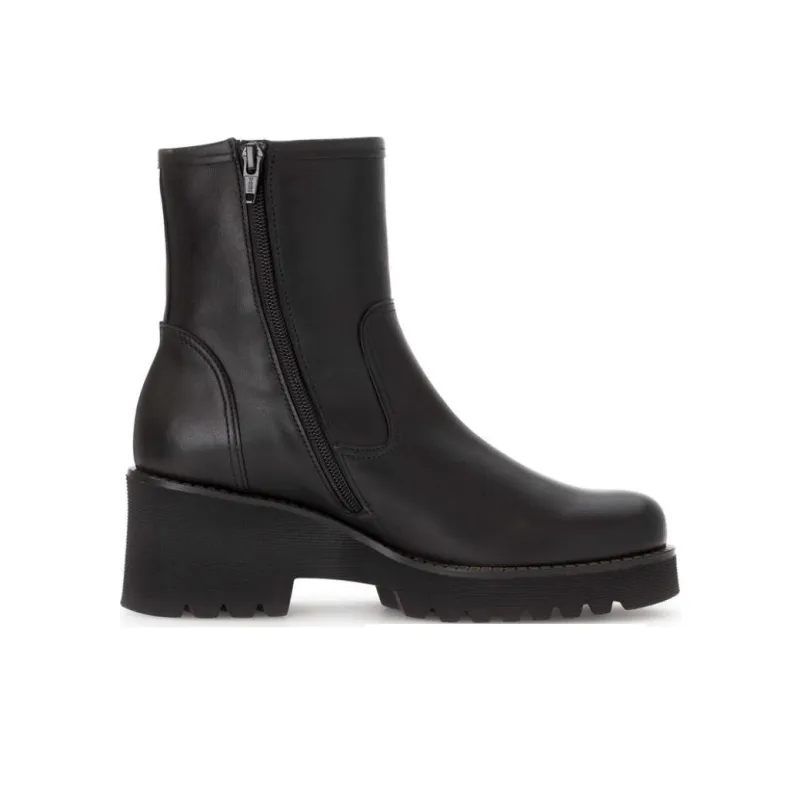 Gabor Comfort Ankle Boots 7cm Women's Black-1