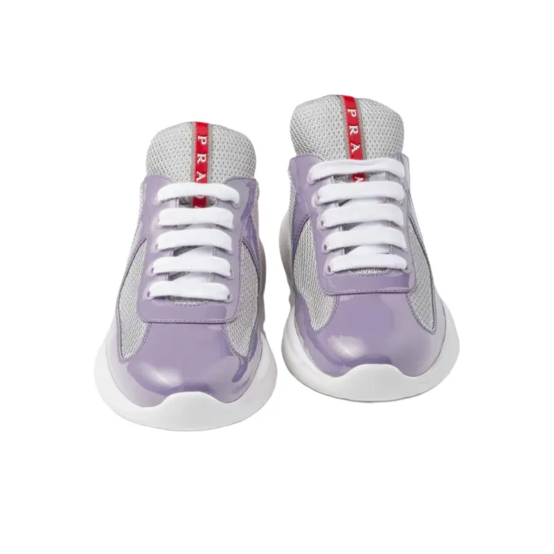 PRADA America's Cup Low-Top Casual Shoes Women's Purple-5