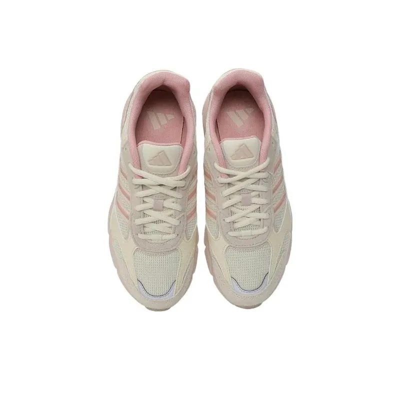 Adidas CRAZYCHAOS 2000 Anti-Slip Wear-Resistant Low-Top Casual Shoes Women's Beige-1