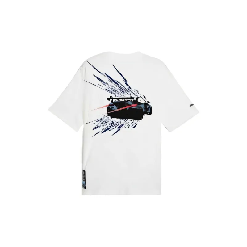 PUMA BMW M Motorsport T Shirt Men's White-1