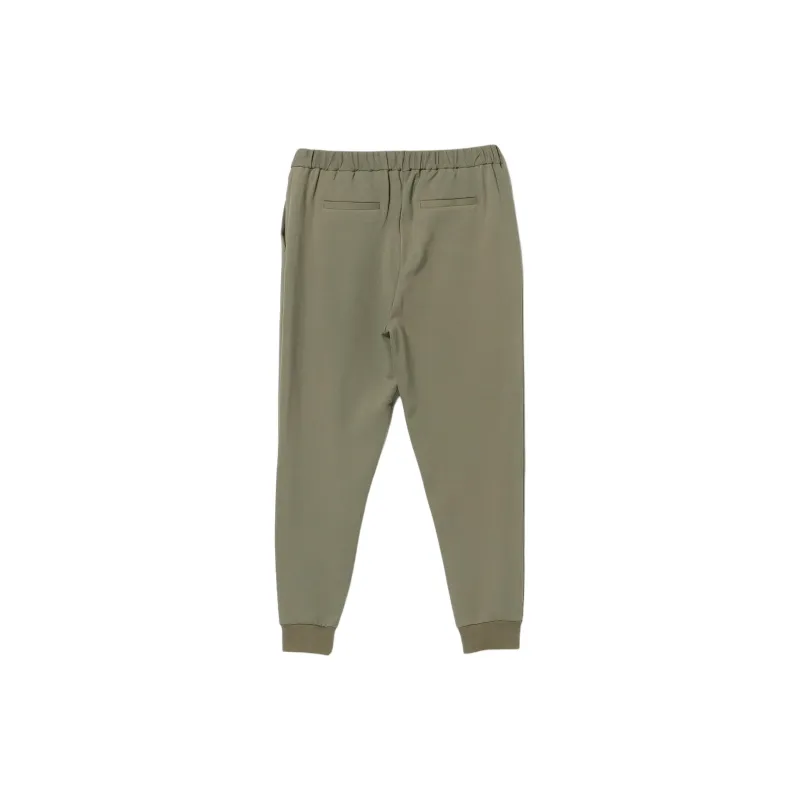 Beams Casual Pants Women's Olive-1