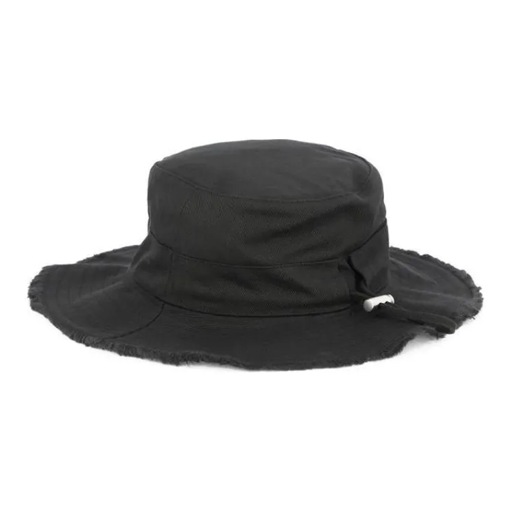 Jacquemus Le Artichaut Frayed Edge Bucket Hat-4