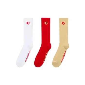 Converse 3 Pack Star Chevron Crew Socks