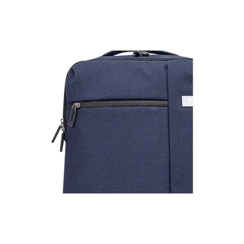 SWIZA Polyester Backpack Large Size Unisex Gray Blue-4