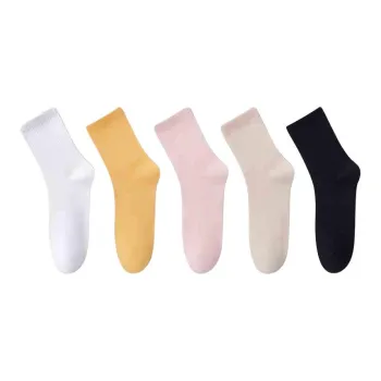 Ordifen Mid Calf Socks Women's 5 Pack