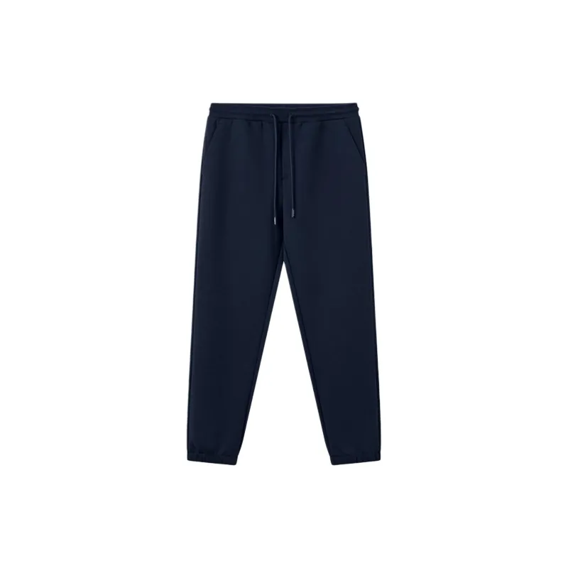 HAZZYS Knitted Sweatpants Men's Navy Blue-0