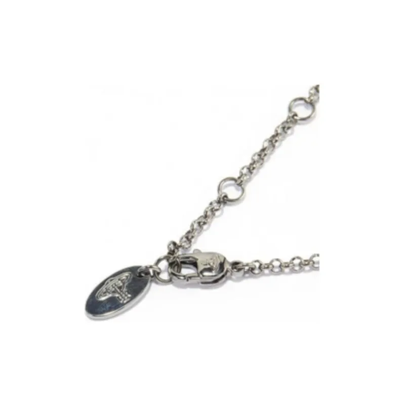 Vivienne Westwood Brass Necklaces Women's Gunmetal Gray-4