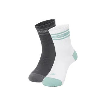Skechers Comfort Sports Series Mid Calf Socks Men's 2 Pack