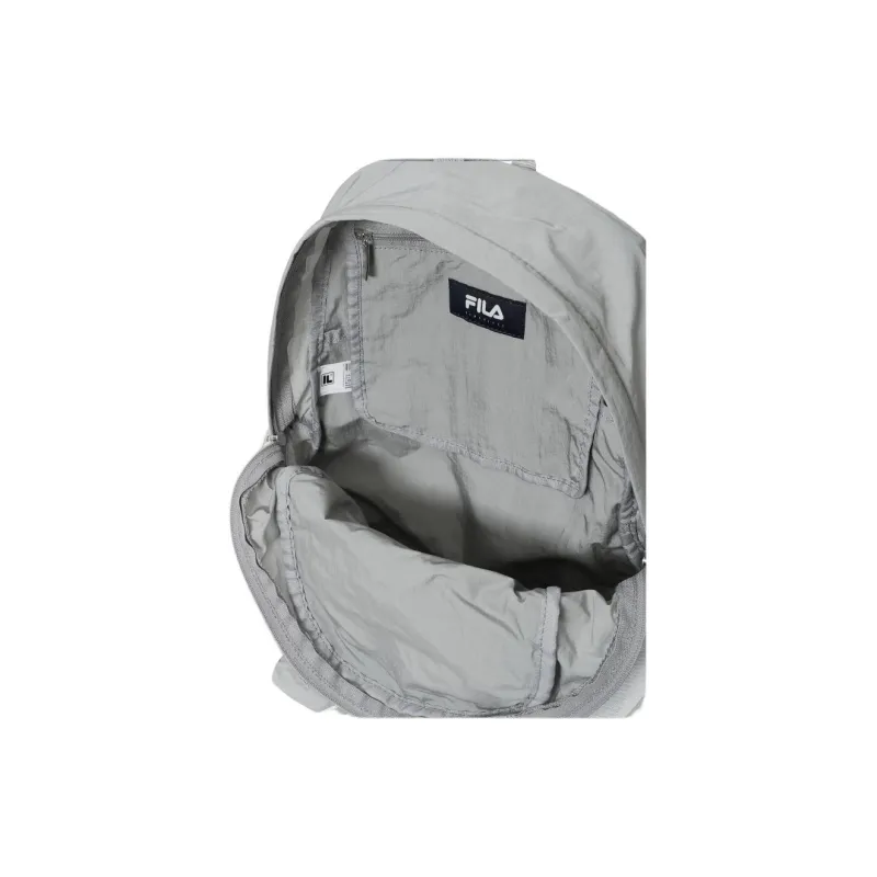 FILA Nylon Backpack Unisex Cool Gray-4