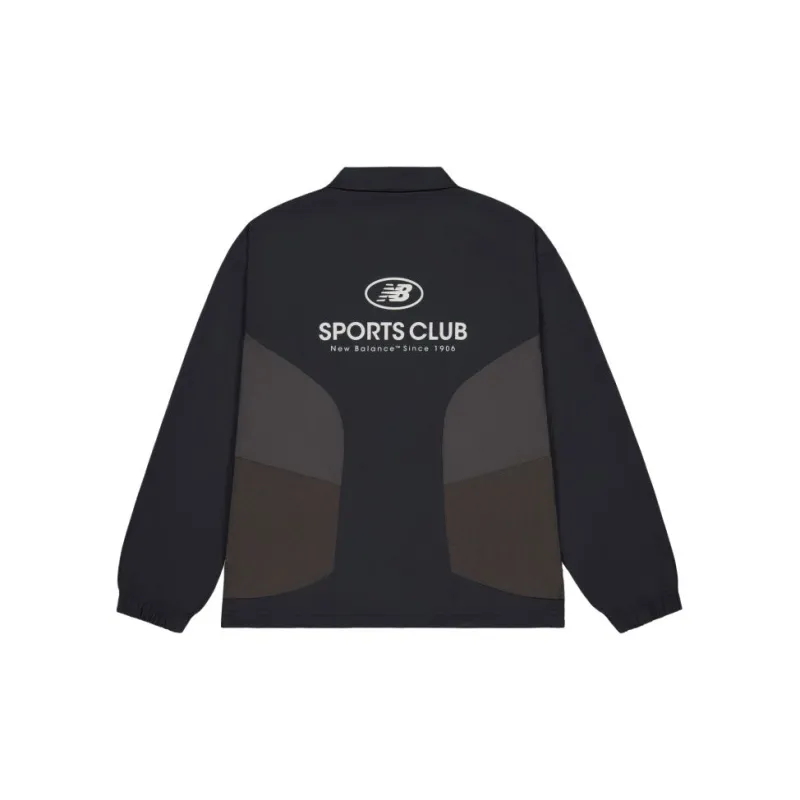New Balance Sports Club Jackets Coats Men's Dark Gray-1