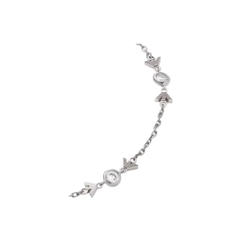 EMPORIO ARMANI 925 Sterling Silver Bracelets Women's Silver-4
