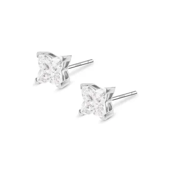 ETAHLOVE Sterling Silver Stud Earrings Unisex Boyfriend And Girlfriend Birthday Surprise Anniversary Commemoration