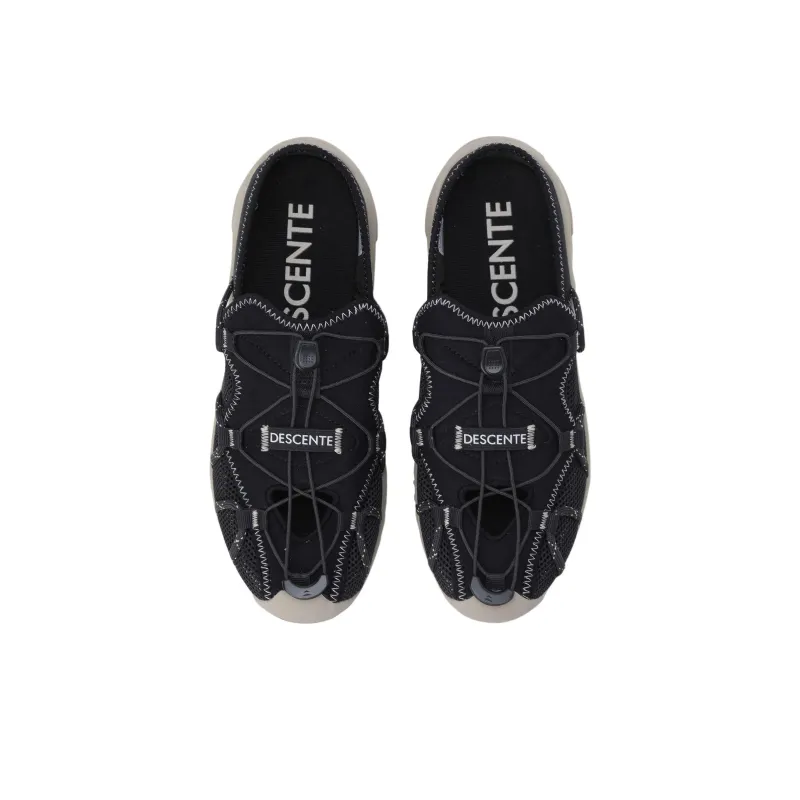 DESCENTE URBAN T450 V2 Anti Slip Wear Resistant Low Top Casual Shoes Unisex Black-2