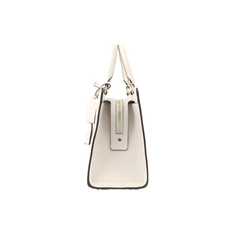 COACH Zoe Shoulder Bag Crossbody Bag Handbag Large Size Women's White-4