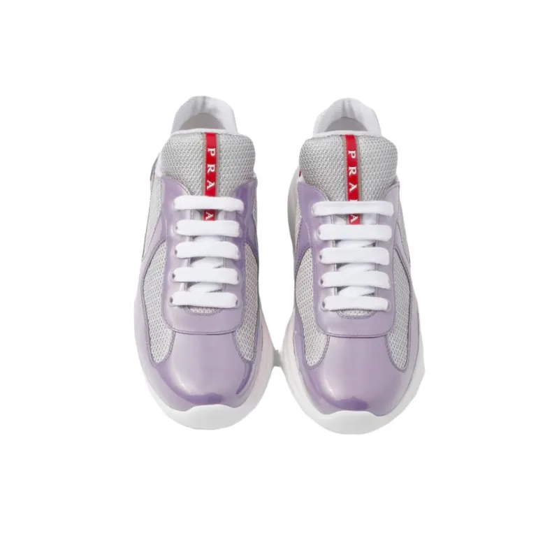 PRADA America's Cup Low-Top Casual Shoes Women's Purple-4