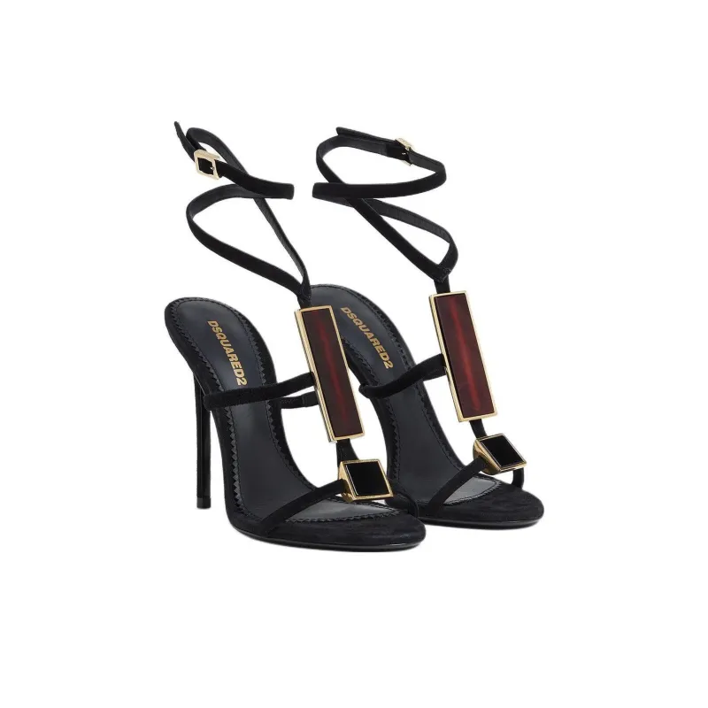 DSQUARED 2 Evening Strap Sandals Women's Black-2