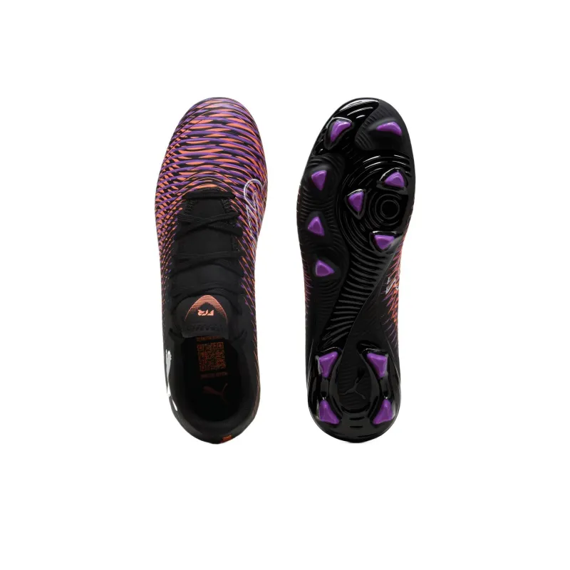 PUMA FUTURE 8 AG Short Rubber Studs FG Long Rubber Studs Slip Resistant Soccer Shoes Unisex Black-3